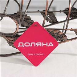 Подставка для бутылки Доляна, 25×10×20 см