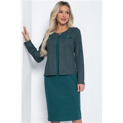 Платье Грэйс НЬЮ (зеленое) П12457-18