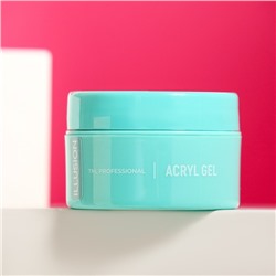 Гель для ногтей Acryl Gel TNL Illusion №02, камуфлирующий, натурально-розовый с шиммером, 18 мл