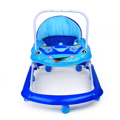 Ходунки "Улыбка" голубые, в пакете