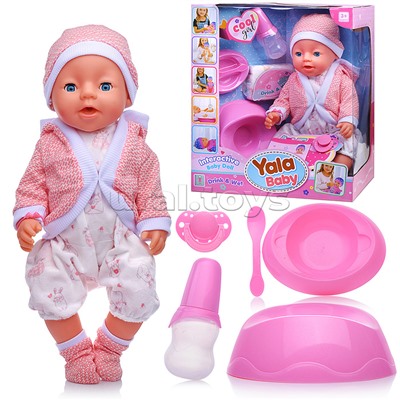 Пупс с аксессуарами "Лизочка" в коробке