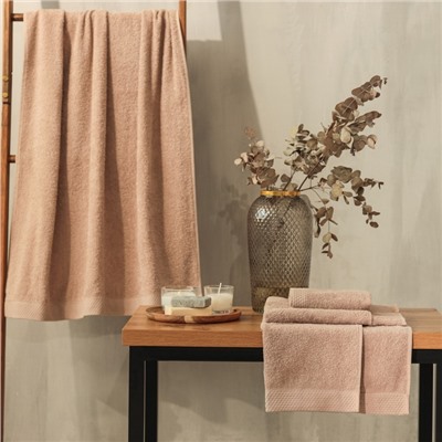 Набор махровых полотенец LoveLife Natural stone, 3 шт.: 70×130.50×80.30×50 см, хлопок 100%