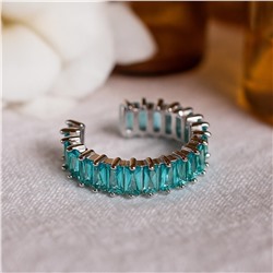 Кольцо разъемное бижутерия с камнями, арт.007.180