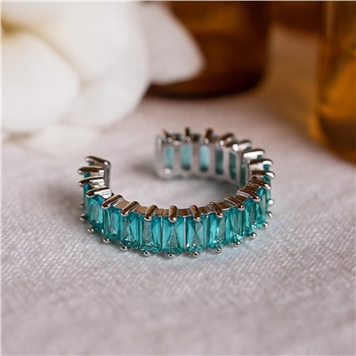 Кольцо разъемное бижутерия с камнями, арт.007.180