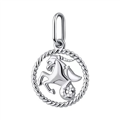 Подвеска из серебра без вставки, Л-15035