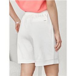 Шорты из тонкого премиального футера с эластаном