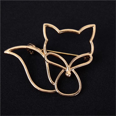 Брошь Лиса / 2965 /уп 12/
