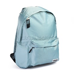 Рюкзак "Color Balance" подростковый 40x29x17 см (14 л) 250 г, нейлон, подклад, 1 отделение на молнии, 1 передний карман, аппликация из каучука, бирюзовый