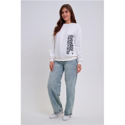 Свитшот женский 88548 (Молочный)