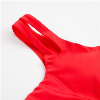 Купальник женский MINAKU «Vacation» цвет красный, размер 48