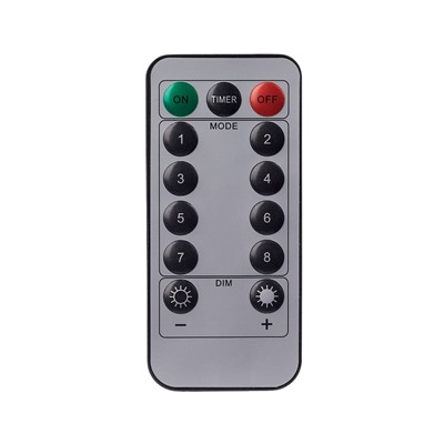 Гирлянда «Нить» 50 м роса, IP44, серебристая нить, 500 LED, пульт, 36 В, свечение тёплое белое