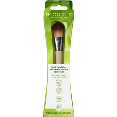 EcoTools, Classic Foundation Brush, 1 Brush