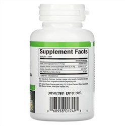 Natural Factors, ферменты папайи с амилазой и бромелаином, 120 жевательных таблеток