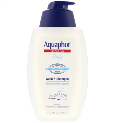 Aquaphor, Для детей, гель и шампунь, не содержит отдушек, 25,4 ж. унц.(750 мл)