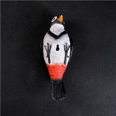 Садовая фигура из полистоуна «Дятел», подвесная, 10.5×9×23.5 см