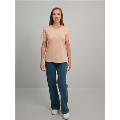 Женская базовая хлопковая футболка Happyfox