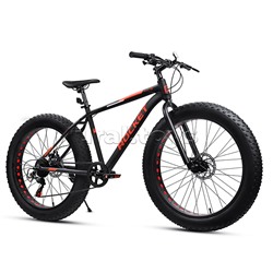 Велосипед 26" Rocket Fat 26, цвет черный, размер 18"