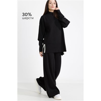 Женский вязаный костюм оверсайз Happyfox