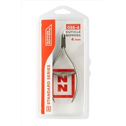 Nippon Nippers Кусачки маникюрные для кутикулы / Standard NN_NS-05S-4, спиральная пружина, ручная заточка, 4 мм KRISTALLER, 1110593