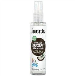 Inecto, Divine Shine Coconut Hair Oil, 3.3 fl oz (100 ml)