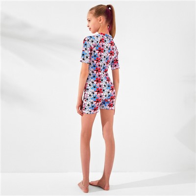 Купальник слитный детский MINAKU, рост 128-134 см