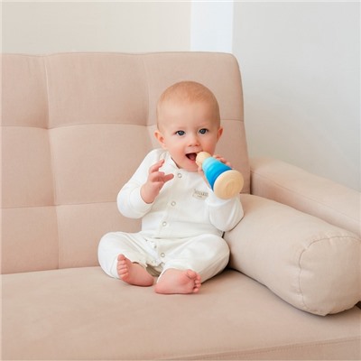 Комбинезон детский MINAKU, рост 86-92 см, экрю