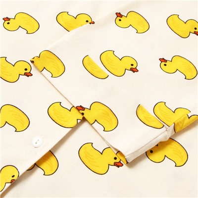 Пижама женская (рубашка, брюки) KAFTAN Duck, размер 52-54