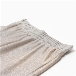 Брюки нарядные для девочки KAFTAN размер 32 (110-116 см), бежевый