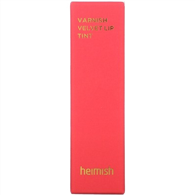 Heimish, Varnish Velvet Lip Tint, 03 Scarlet Pink, 1 Lip Tint