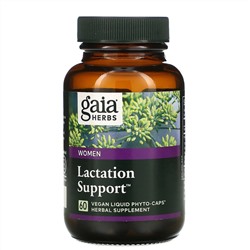 Gaia Herbs, Добавка для поддержки грудного вскармливания, 60 веганских капсул Liquid Phyto-Caps