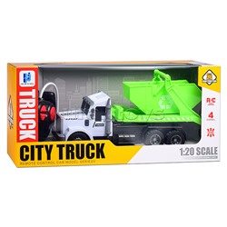 Машина "Мусоровоз" р/у, 27 MHz, в коробке