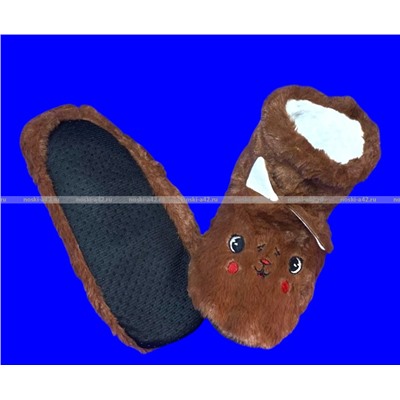 6 ПАР - Носки-САПОЖКИ женские с мехом Мордочки ВЫСОКИЕ № 2