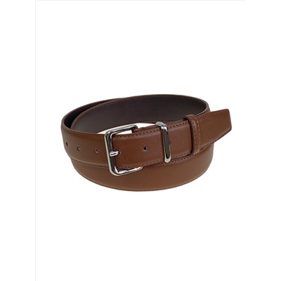 Ремень женский  из искусственной кожи, цвет коричневый