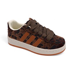 Кроссовки К251-1 коричневые