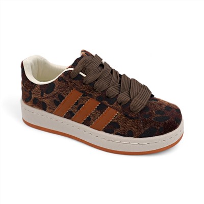 Кроссовки К251-1 коричневые