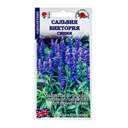 Семена цветов Сальвия "Виктория синяя",10 шт