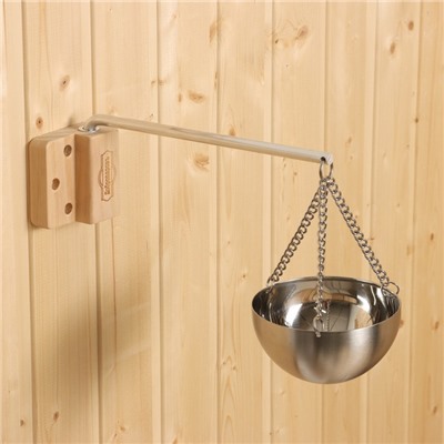 Аромачаша - испаритель для бани и сауны, 120 мл, d=12.4 см, металл, «Добропаровъ»