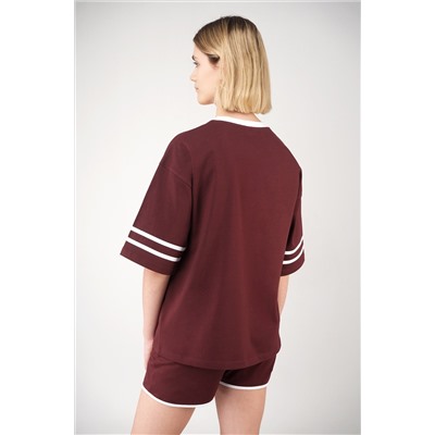 Женский костюм оверсайз из хлопка Happyfox