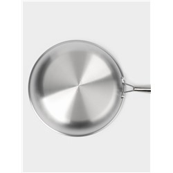 Сковорода 3Ply Hanna Knövell, d=30 см, h=5.5 см, толщина 2.2 мм, индукция, нержавеющая сталь