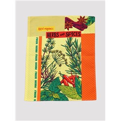 Текстильное изделие ЗДОРОВАЯ ПИЩА (48х58) желтый