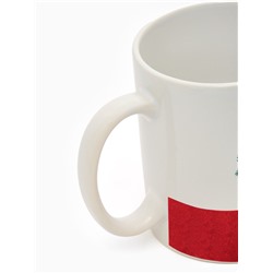 Кружка новогодняя керамическая «С Новым годом!», 350 мл