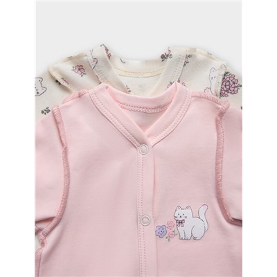 КОМБИНЕЗОН НАТЕЛЬНЫЙ ДЕТСКИЙ (2ШТ.) 14005-1-2