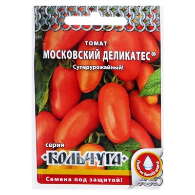 Семена Томат «Московский деликатес» серия «Кольчуга», среднеспелый, 0.1 г, «Русский огород»
