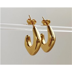 Серьги из стали