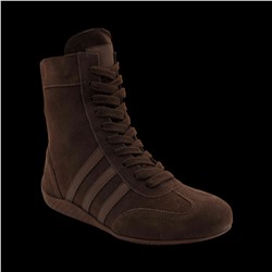 Ботинки из натуральной кожи P-MR22-3 коричневые