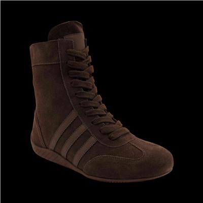 Ботинки из натуральной кожи P-MR22-3 коричневые