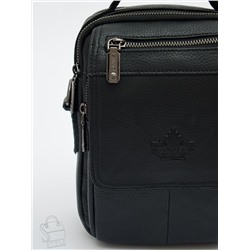 Сумка мужская кожаная 99778Z black Zinimsk