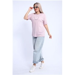 Футболка женская ФЖ0062А (Сиреневый)