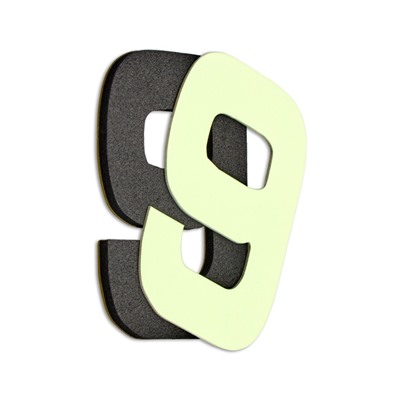 Часы настенные интерьерные большие, 3d «Кардо»,плавный ход, наклейка, d-70 см, светящиеся