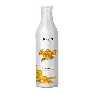 OLLIN Cocktail BAR Крем-шампунь "Медовый коктейль" Эластичность волос 400мл